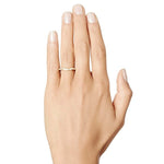 Efva Attling Deco Thin Ring timanttisormus