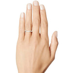Efva Attling Deco Thin Ring timanttisormus