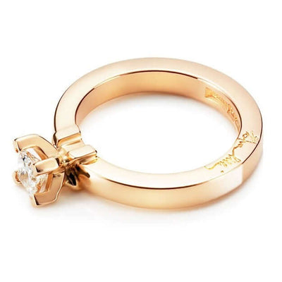 Efva Attling Dolce Vita Princess Ring timanttisormus