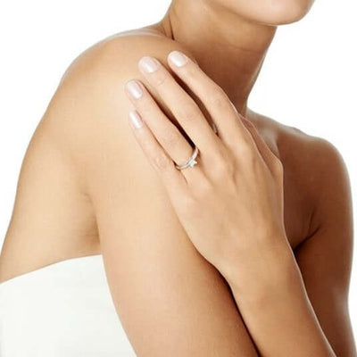 Efva Attling Dolce Vita Princess Ring timanttisormus