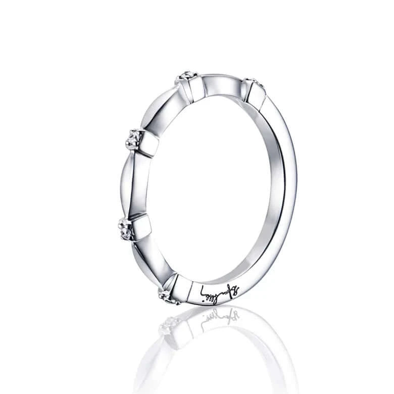 Efva Attling Forget Me Not Thin timanttisormus 13-102-01108