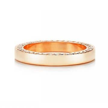 Efva Attling Half Round & Stars On Side Ring timanttisormus