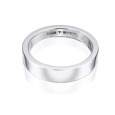 Efva Attling Irregular Slim Ring valkokultasormus