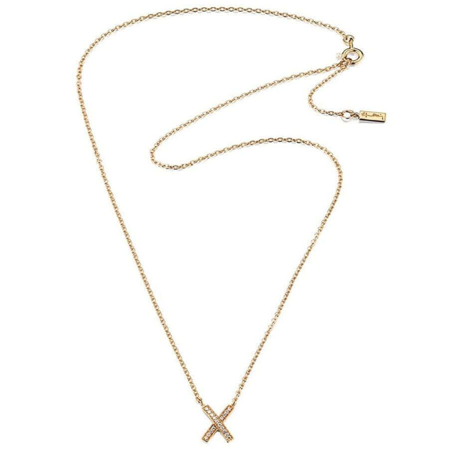Efva Attling Kisses & Stars necklace kultainen kaulakoru10-101-01045