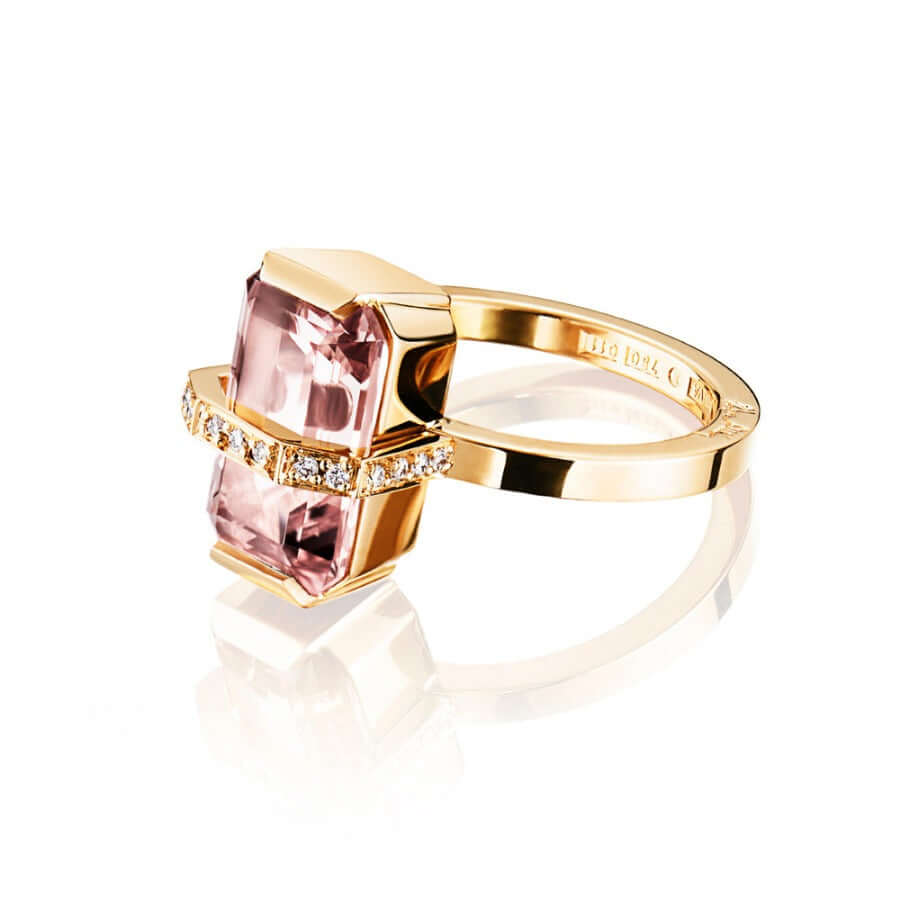Efva Attling Little Bend Over Morganite sormus