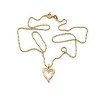 Efva Attling Little Crazy Heart kultainen kaulakoru
