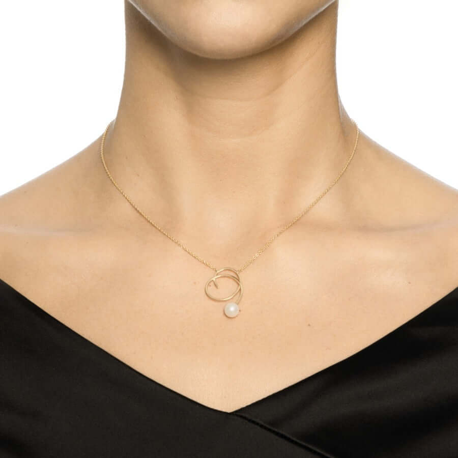 Efva Attling Little Curly Pearly kaulakoru 10-101-02096