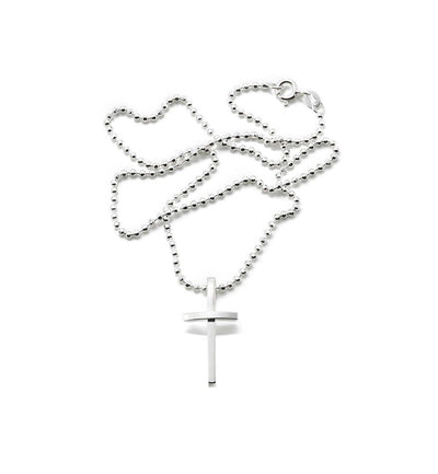 Efva Attling Little Thin Cross pendant -riipus - Salkari