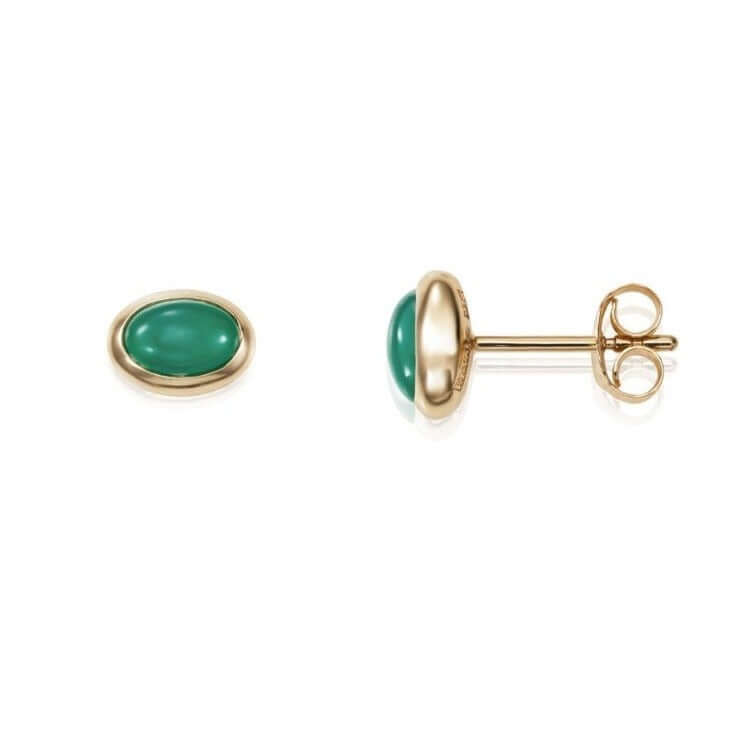 Efva Attling Love Bead Green Agate korvakorut 12-101-01453