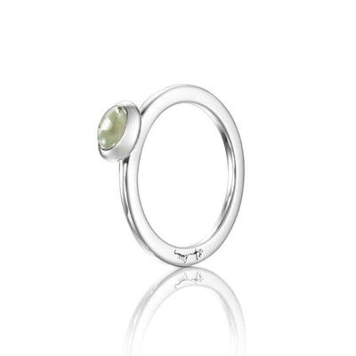 Efva Attling Love Bead Green Quartz sormus