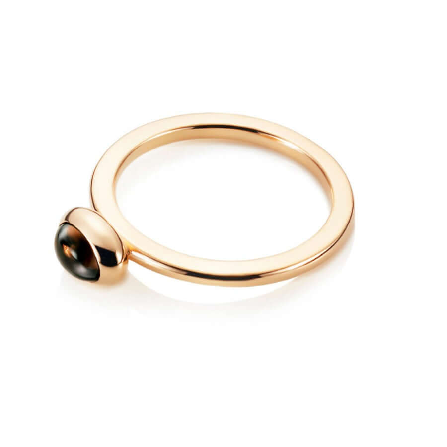 Efva Attling Love Bead Smokey Quartz sormus
