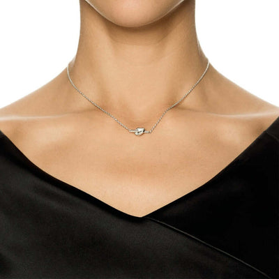 Efva Attling Love Knot & Stars Necklace kaulakoru