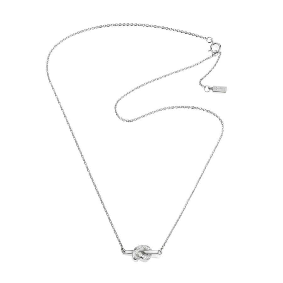 Efva Attling Love Knot & Stars Necklace kaulakoru