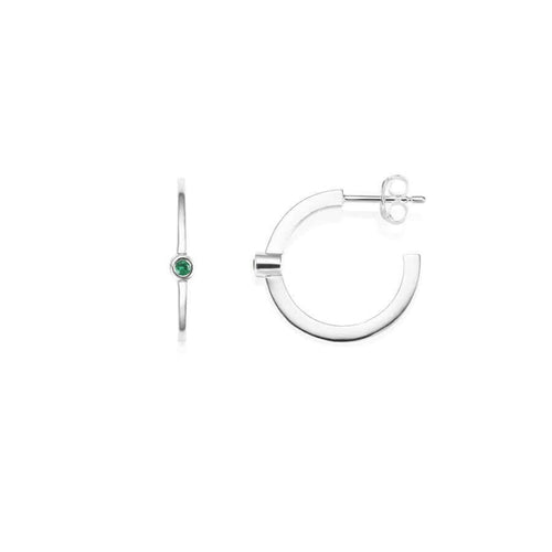 Efva Attling Mikro Blink Korvakorut Smaragdilla 12-100-01895