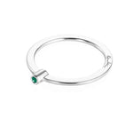 Efva Attling Mikro Blink Ring Emerald Sormus 13-100-01899