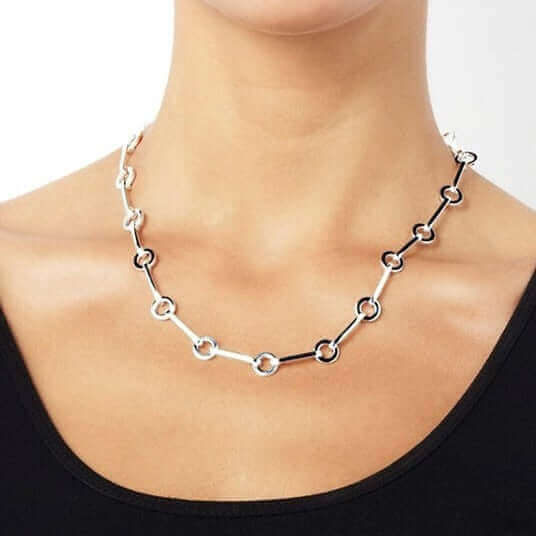 Efva Attling Ring Chain Necklace kaulakoru 10-100-00052