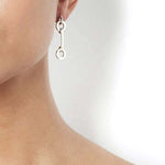 Efva Attling Ring Chain korvakorut 12-100-00055