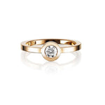 Efva Attling The Wedding Thin Ring timanttisormus