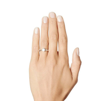 Efva Attling The Wedding Thin Ring timanttisormus