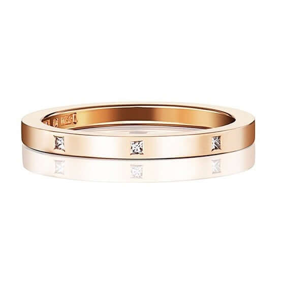 Efva Attling Thin & I Love You On Top Ring timanttisormus