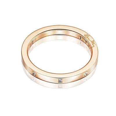 Efva Attling Thin & I Love You On Top Ring timanttisormus