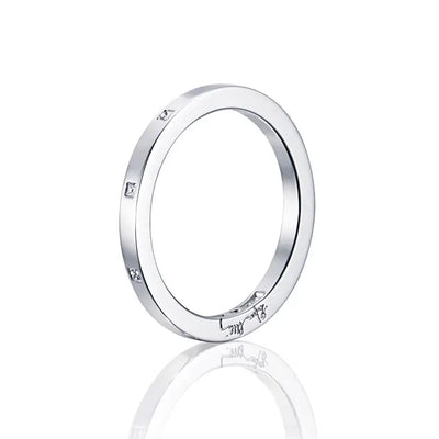 Efva Attling Thin I Love You On Top Ring timanttisormus