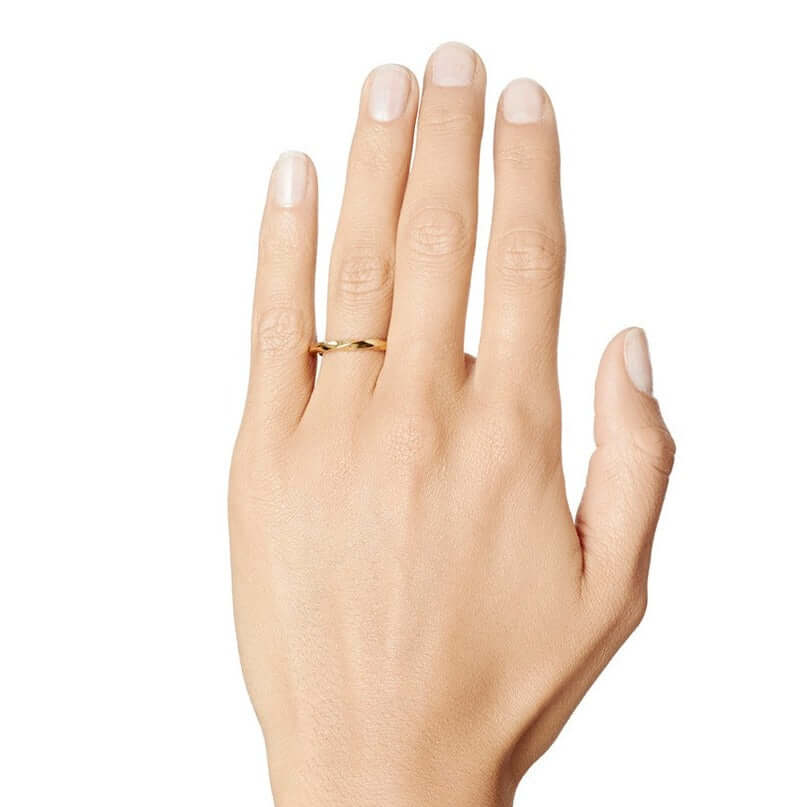 Efva Attling Viking Plain Ring sormus