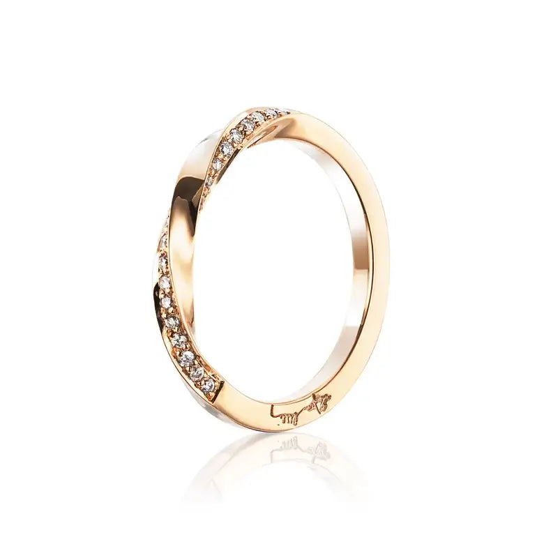Efva Attling Viking & Stars Ring timanttisormus