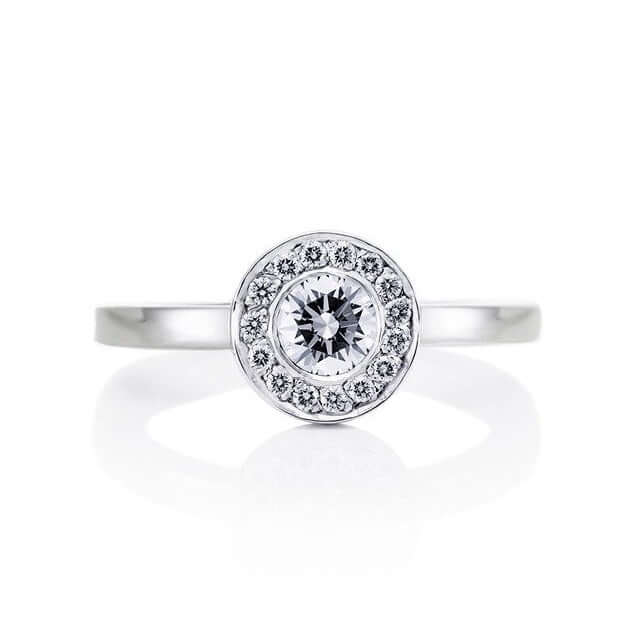 Efva Attling Wedding & Stars Ring timanttisormus 