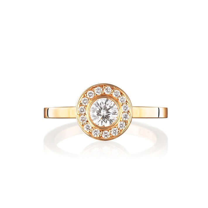 Efva Attling Wedding & Stars Ring timanttisormus