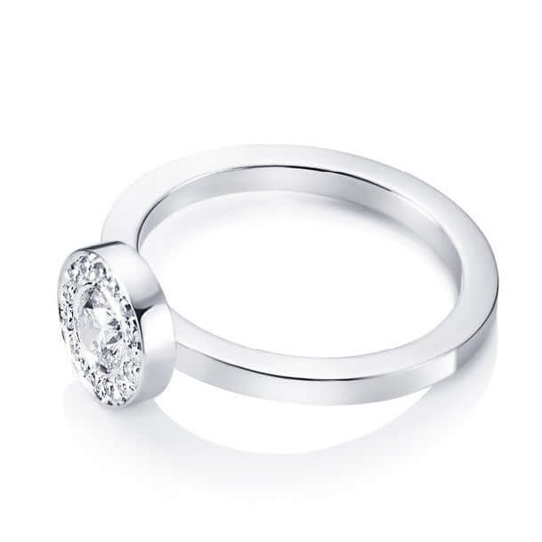 Efva Attling Wedding & Stars Ring timanttisormus