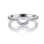 Efva Attling You & Me Threesome Ring timanttisormus