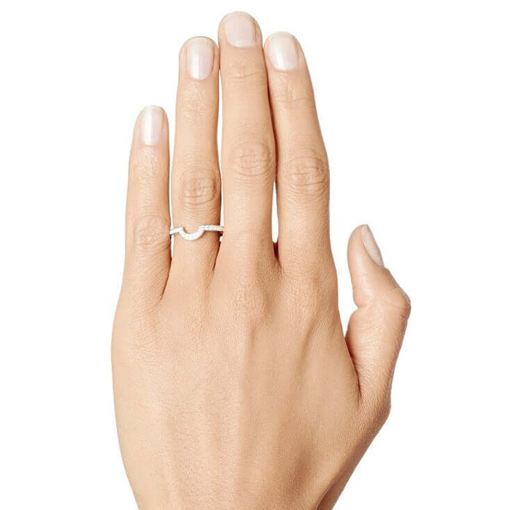 Efva Attling You & Me Threesome Ring timanttisormus