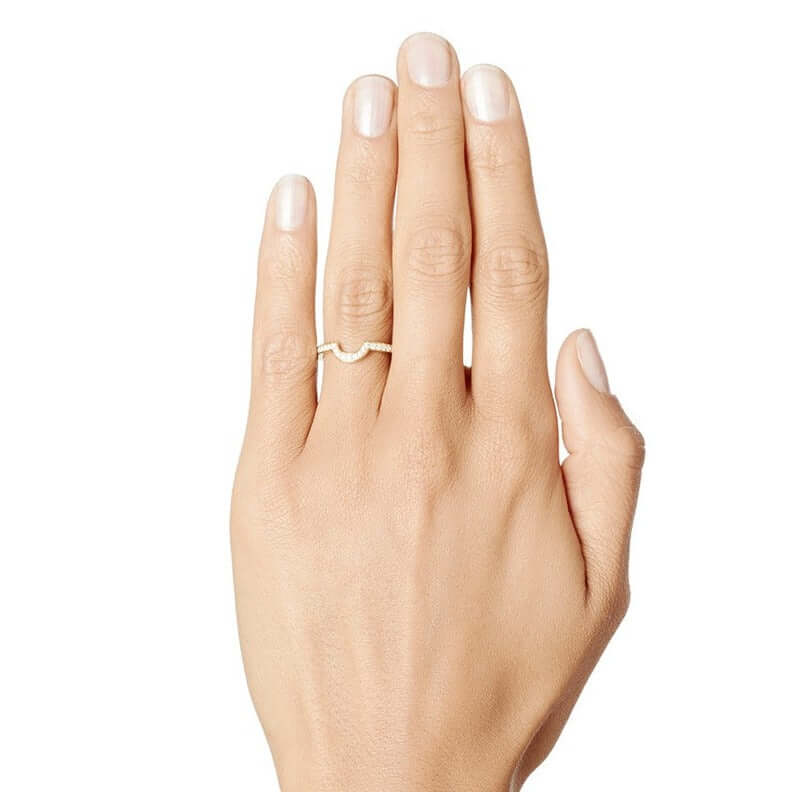 Efva Attling You & Me Threesome Ring timanttisormus