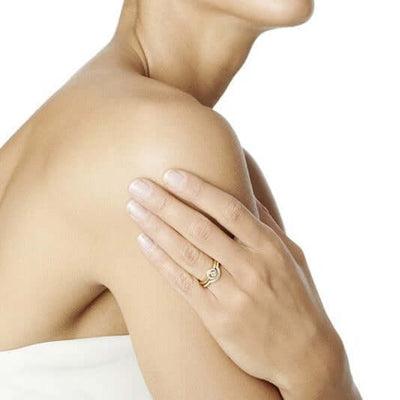 Efva Attling You & Me Too Ring timanttisormus