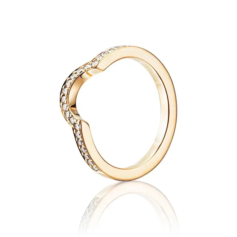Efva Attling You & Me Too Ring timanttisormus
