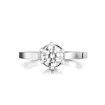 Efva Attling Crown Wedding Ring timanttisormus
