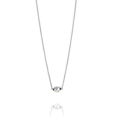 Efva attling Day pearl & star necklace valkokulta kaulakoru