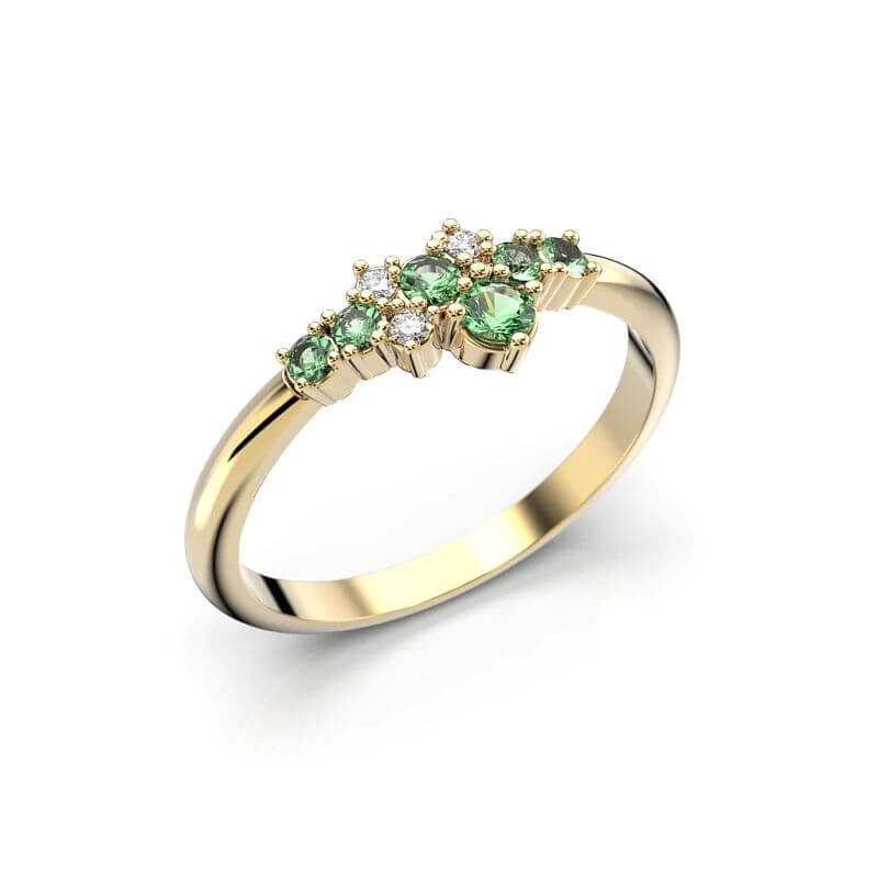 Festive Nelly Timanttisormus 609-019G