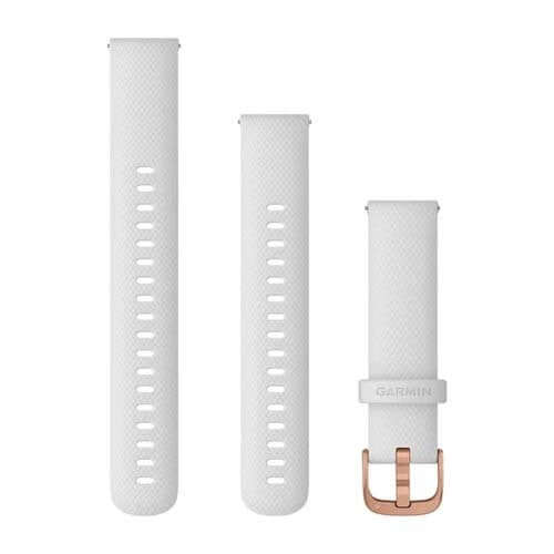 GARMIN QUICK RELEASE 18MM VALKOINEN SILIKONIRANNEKE 010-12932-02