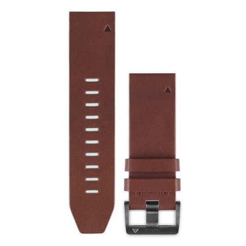 Garmin QuickFit 22 mm ruskea nahkaranneke 010-12496-05