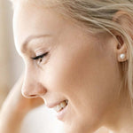 Gaura Pearls Ellen helmikorvakorut EFB09-N W