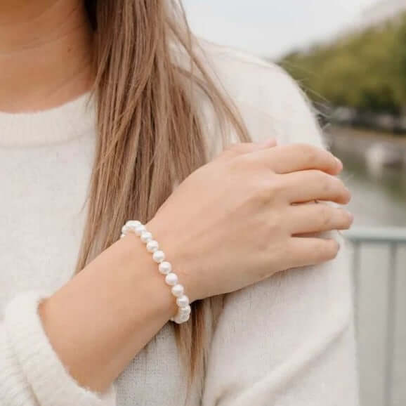 Gaura Pearls helmirannekoru Classiko (7mm) FARW575