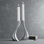 Georg Jensen Cobra kynttilänjalat 3586694, modernit kynttilänjalat kauniilla muotoilulla