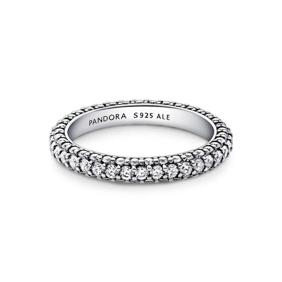 Pandora Timeless Pavé Single-row sormus 