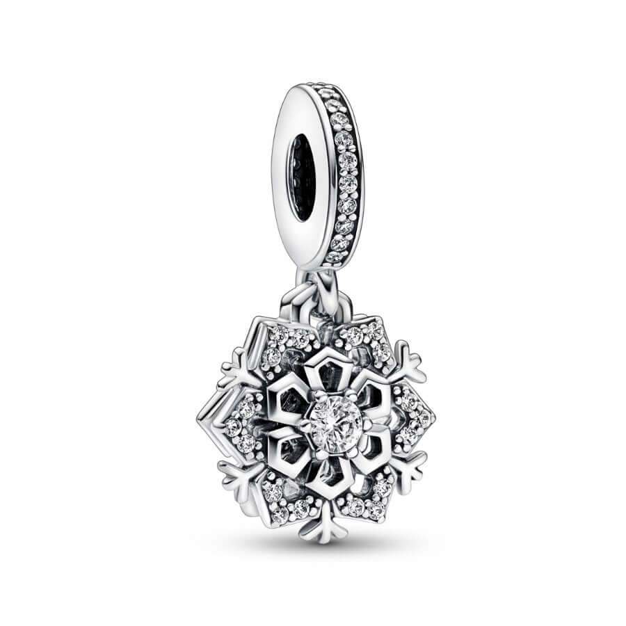 Pandora Sparkling Snowflake Charm Hela 792355C01