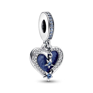 Pandora Celestial Shooting Star Heart Charm Hela 792356C01