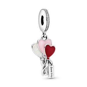 Pandora Happy Bday Balloon Dangle Charm hela 798076CZ