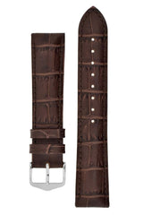 Hirsch Duke ruskea kellon ranneke 01028110-1