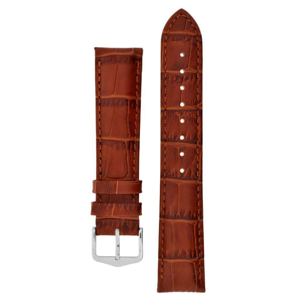 Hirsch Duke punaruskea kellon ranneke